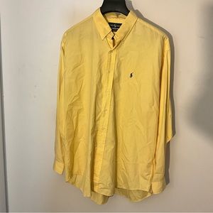 Ralph Lauren, Yellow, XL, Button down shirt